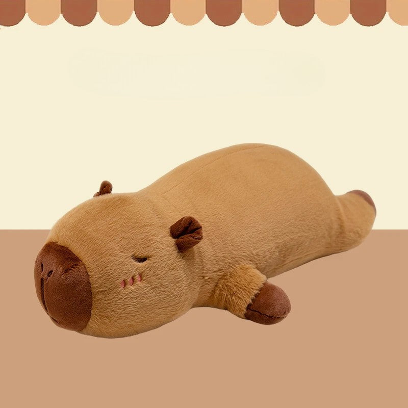 Capybara Giant Squishmallow Plush Capybara Giant Squishmallow Plush Furvenzy Capybara About 60cm