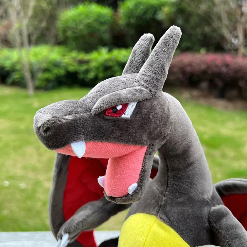 Pokemon Shiny Charizard Plush Toy – Black Dragon Stuffed Animal Pokemon Shiny Charizard Plush Toy – Black Dragon Stuffed Animal
