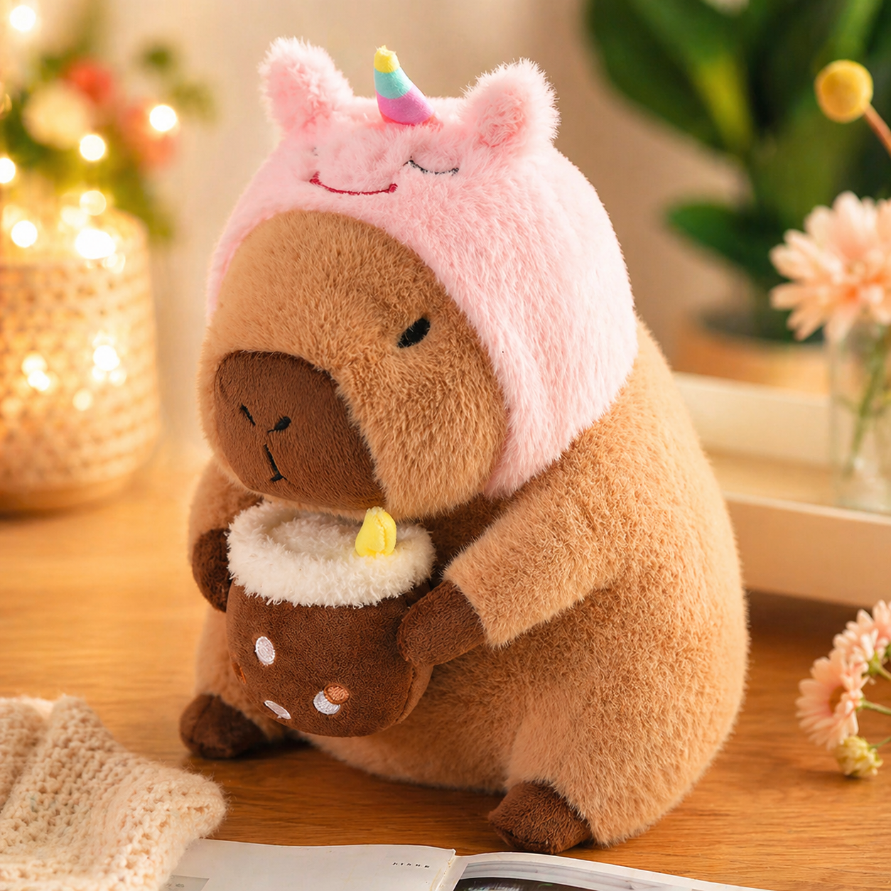 Capybara Plush Squishmallow Stuffed Toy Capybara Plush Squishmallow Stuffed Toy