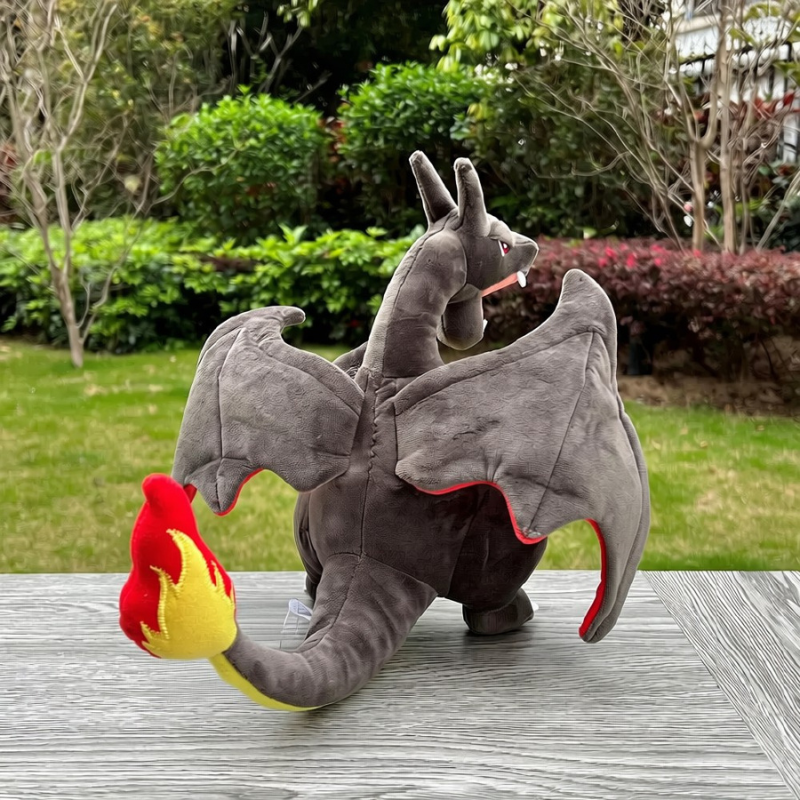 Pokemon Shiny Charizard Plush Toy – Black Dragon Stuffed Animal Pokemon Shiny Charizard Plush Toy – Black Dragon Stuffed Animal