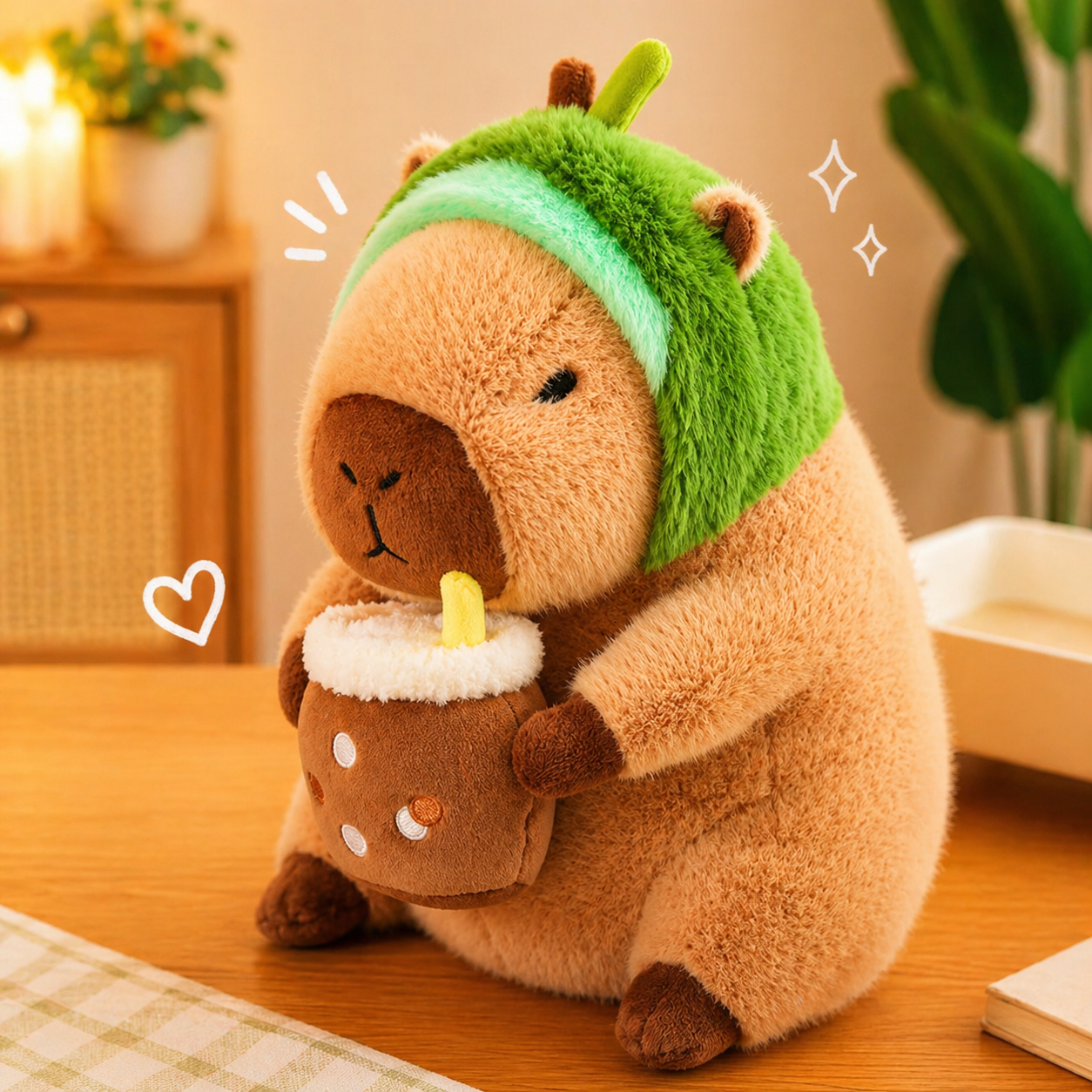 Capybara Plush Squishmallow Stuffed Toy Capybara Plush Squishmallow Stuffed Toy