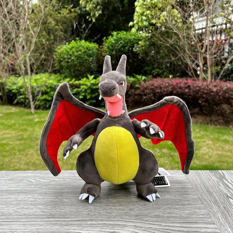 Pokemon Shiny Charizard Plush Toy – Black Dragon Stuffed Animal Pokemon Shiny Charizard Plush Toy – Black Dragon Stuffed Animal