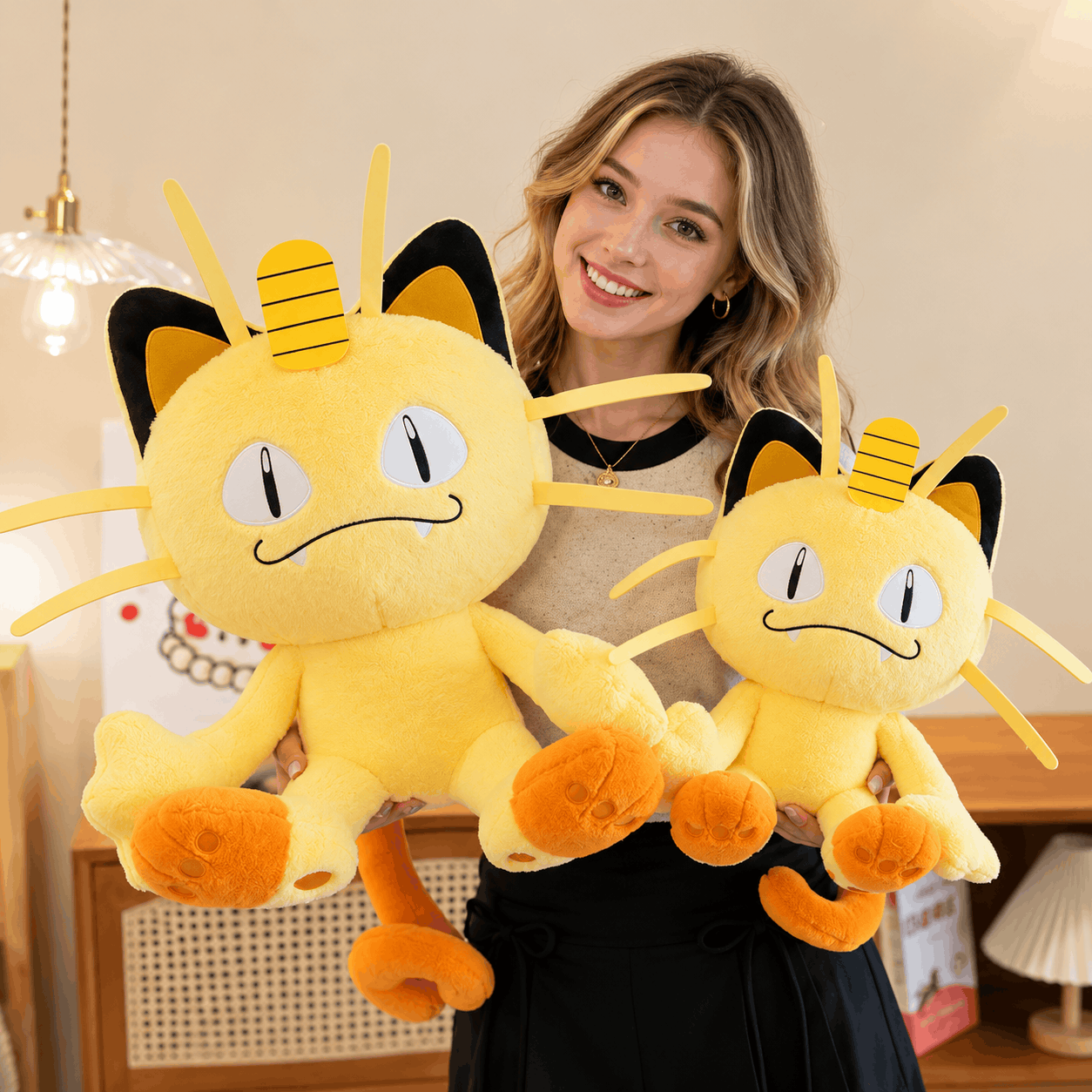 Pokemon Meowth Plush Toy – Giant Cute Stuffed Animal Pillow Pokemon Meowth Plush Toy – Giant Cute Stuffed Animal Pillow