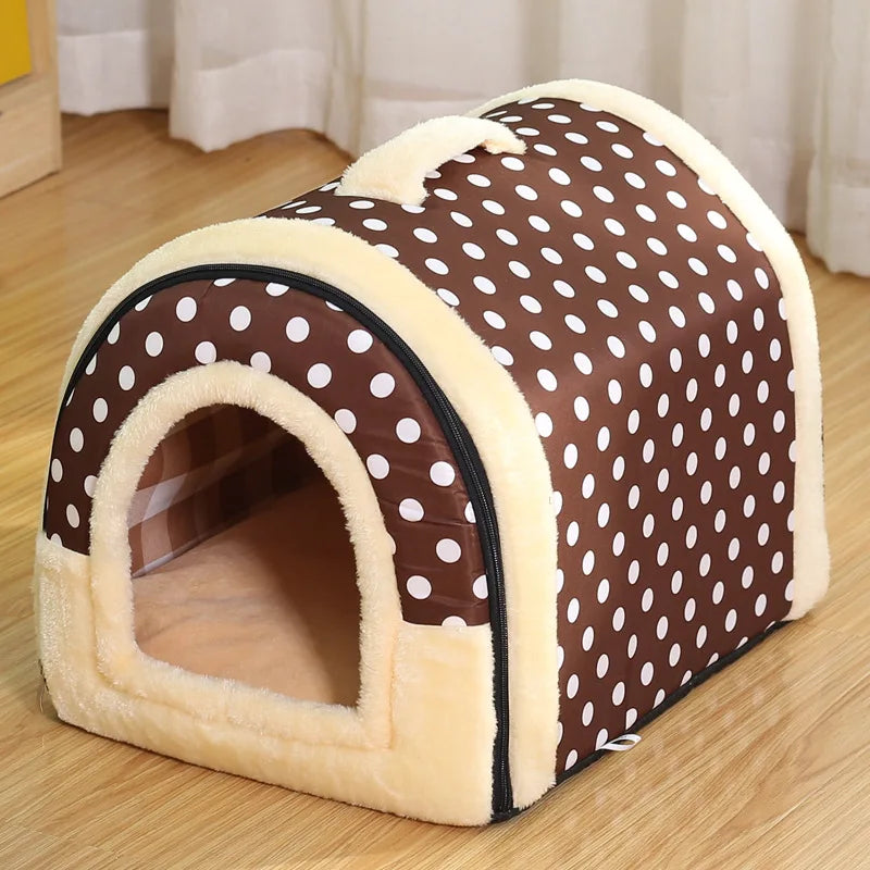 Indoor Foldable Dog House Cave Indoor Foldable Dog House Cave Furvenzy 3 S - 35x30x28cm - 7 Kg Pet