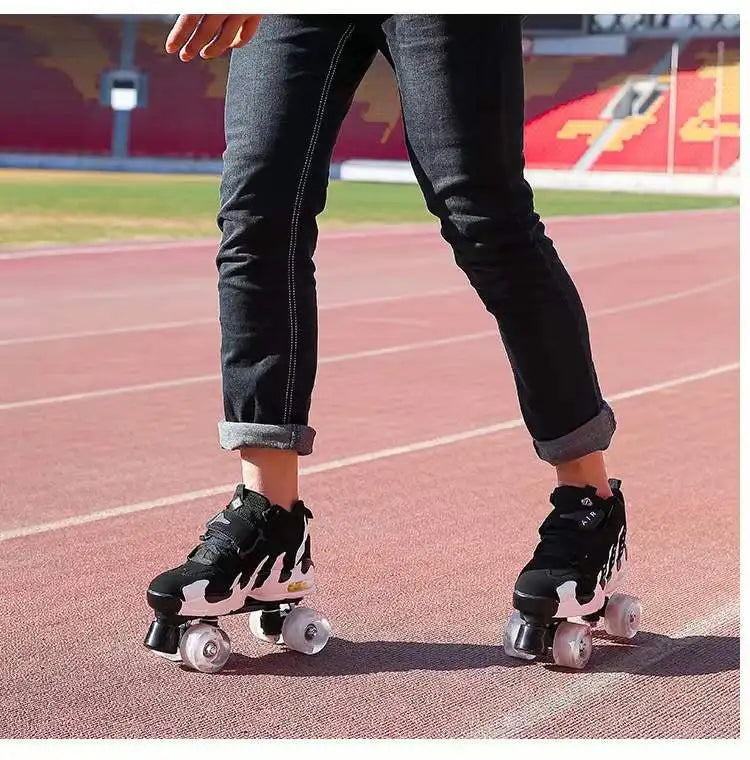 4 Wheel Beginner Roller Skates for Men & Women 4 Wheel Beginner Roller Skates for Men & Women Furvenzy