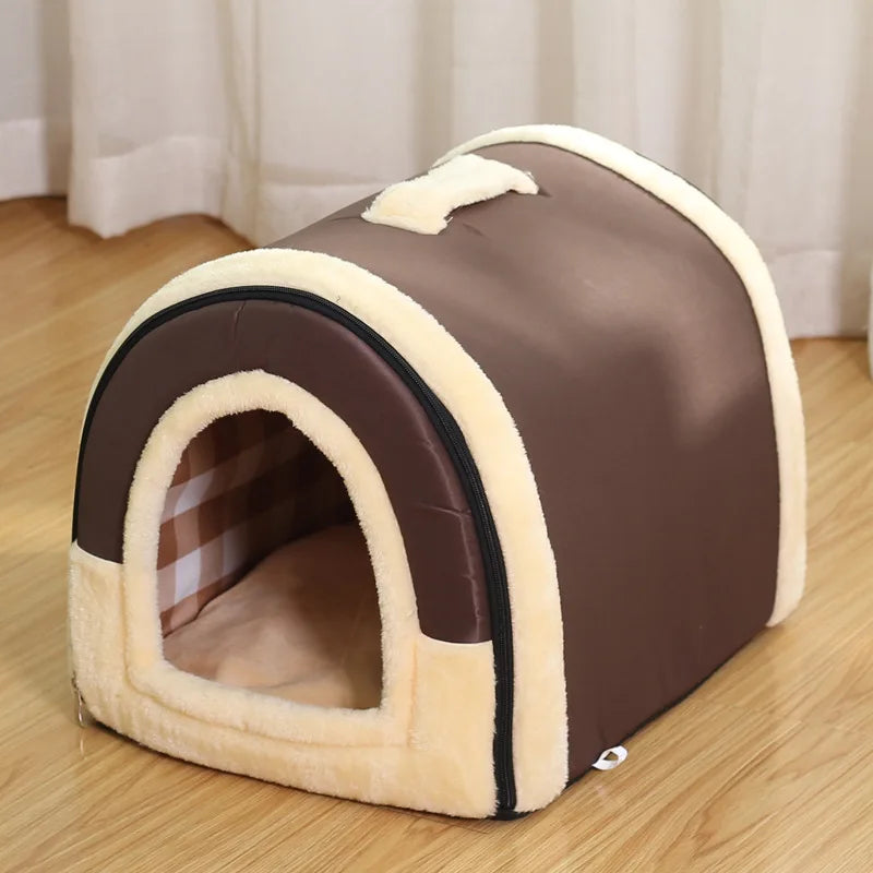 Indoor Foldable Dog House Cave Indoor Foldable Dog House Cave Furvenzy 1 S - 35x30x28cm - 7 Kg Pet