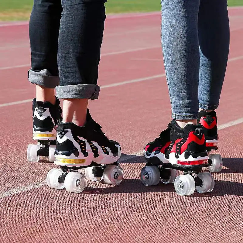 4 Wheel Beginner Roller Skates for Men & Women 4 Wheel Beginner Roller Skates for Men & Women Furvenzy