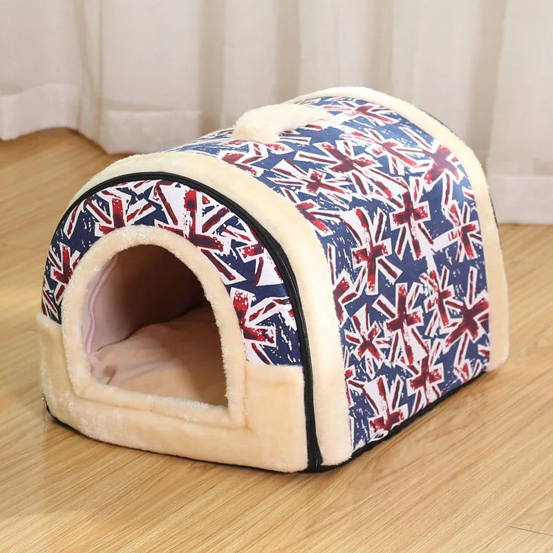 Indoor Foldable Dog House Cave Indoor Foldable Dog House Cave Furvenzy 4 S - 35x30x28cm - 7 Kg Pet