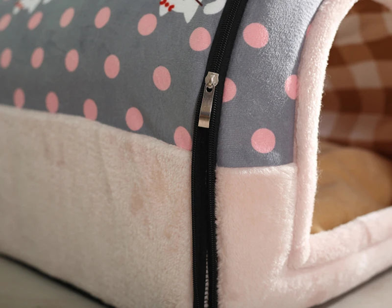 Indoor Foldable Dog House Cave Indoor Foldable Dog House Cave Furvenzy