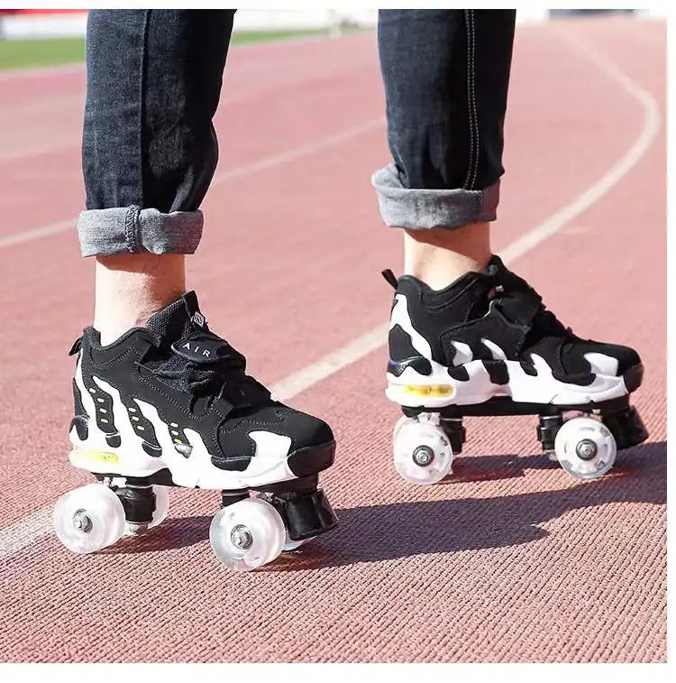 4 Wheel Beginner Roller Skates for Men & Women 4 Wheel Beginner Roller Skates for Men & Women Furvenzy