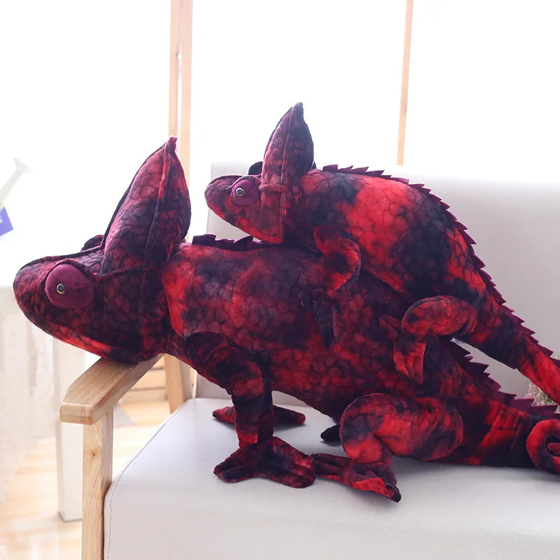 Realistic Chameleon Plush Stuffed Toy 3