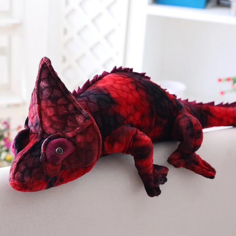 Realistic Chameleon Plush Stuffed Toy Realistic Chameleon Plush Stuffed Toy Furvenzy