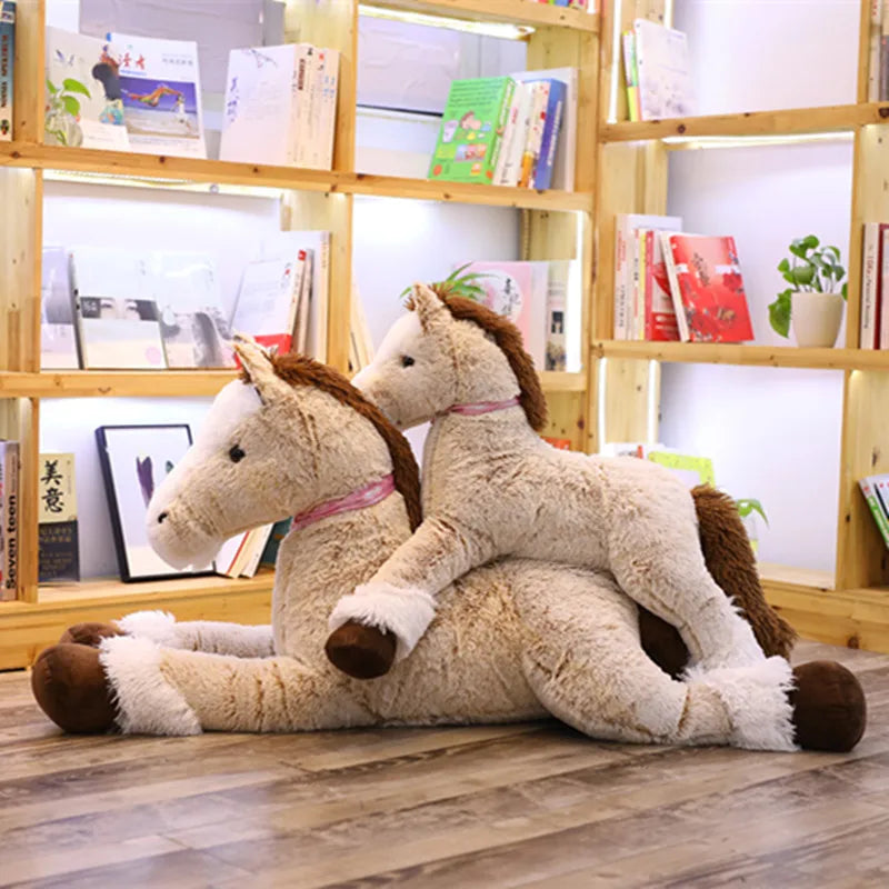 Giant Horse Plush Stuffed Toy Giant Horse Plush Stuffed Toy Furvenzy