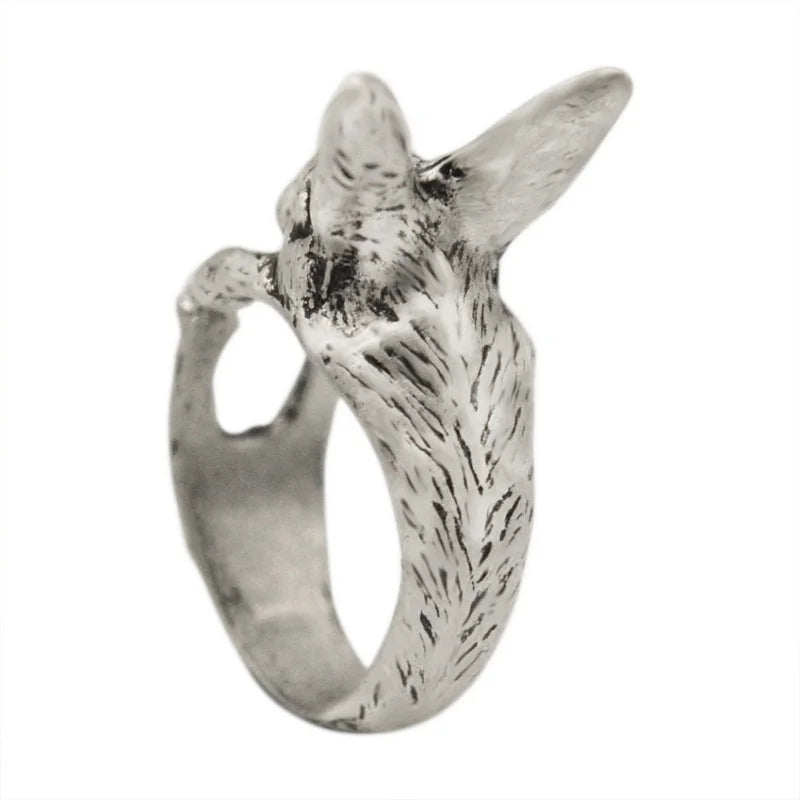 Artistic Frog & Toad Statement Ring – Retro Silver-Tone Adjustable Unisex Jewelry Artistic Frog & Toad Statement Ring – Retro Silver-Tone Adjustable Unisex Jewelry