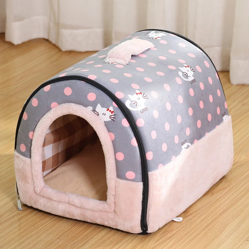 Indoor Foldable Dog House Cave Indoor Foldable Dog House Cave Furvenzy 10 S - 35x30x28cm - 7 Kg Pet