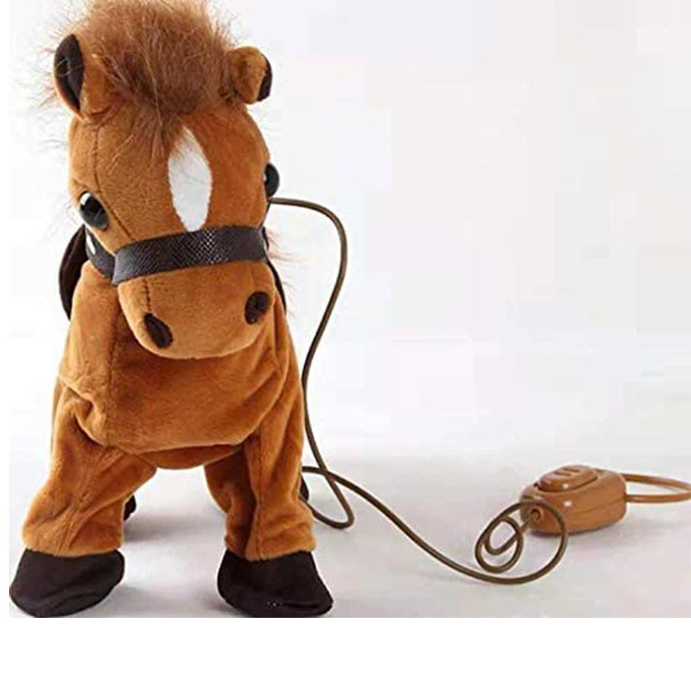 Interactive Robot Horse Walk Along Toy Interactive Robot Horse Walk Along Toy Furvenzy