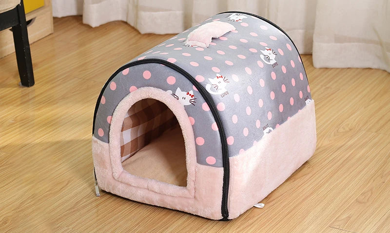 Indoor Foldable Dog House Cave Indoor Foldable Dog House Cave 28