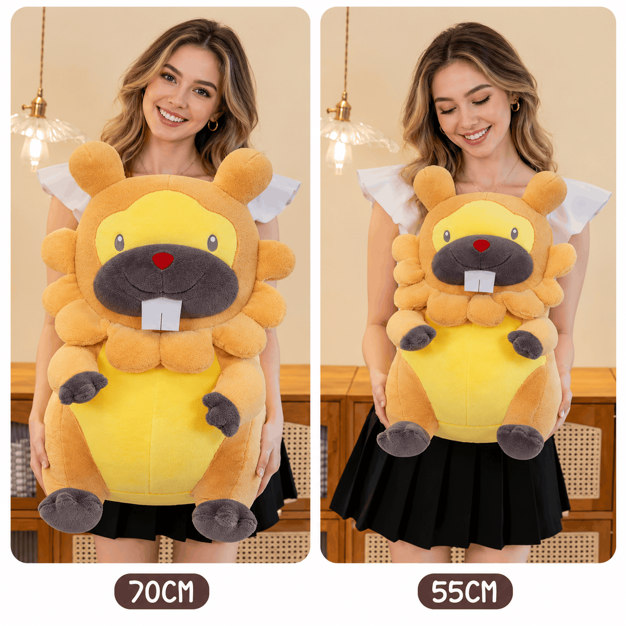 Pokemon Bidoof Plush Toy – Cute Sleeping Stuffed Animal Pillow Pokemon Bidoof Plush Toy – Cute Sleeping Stuffed Animal Pillow