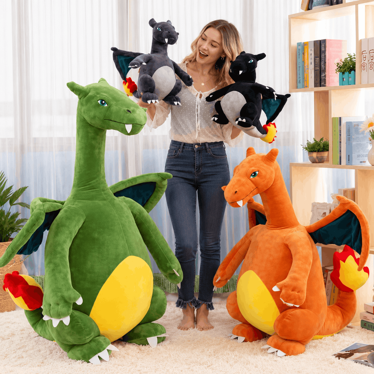 Pokemon Charizard Plush Toy – Cute Kawaii Stuffed Animal Pokemon Charizard Plush Toy – Cute Kawaii Stuffed Animal