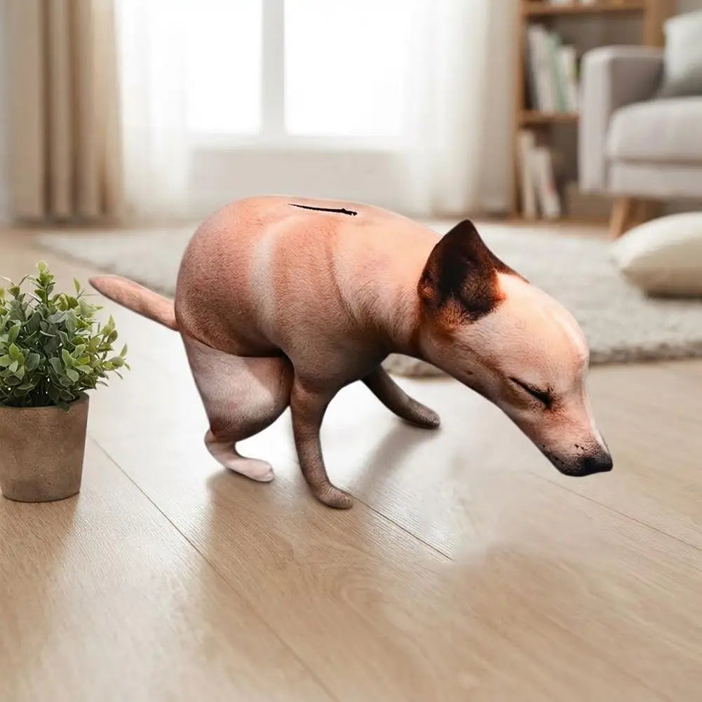 Realistic Squatting Dog Plush Pillow Throw Cushion Realistic Squatting Dog Plush Pillow Throw Cushion