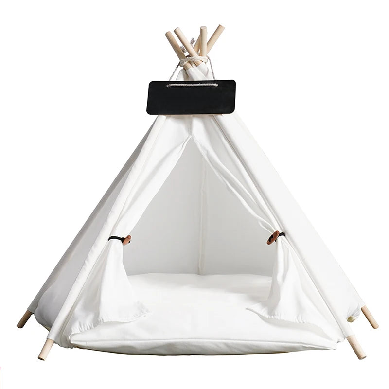 Pet Teepee Dog Bed Tent House Pet Teepee Dog Bed Tent House Furvenzy