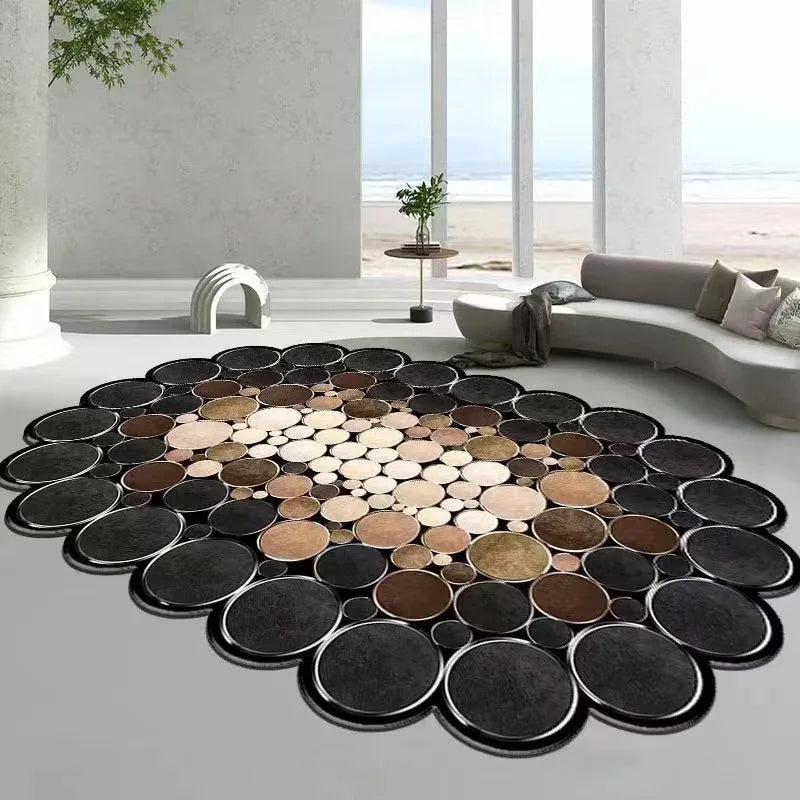 Living Room Irregular Carpets Rugs Living Room Irregular Carpets Rugs Furvenzy A3 80X120CM