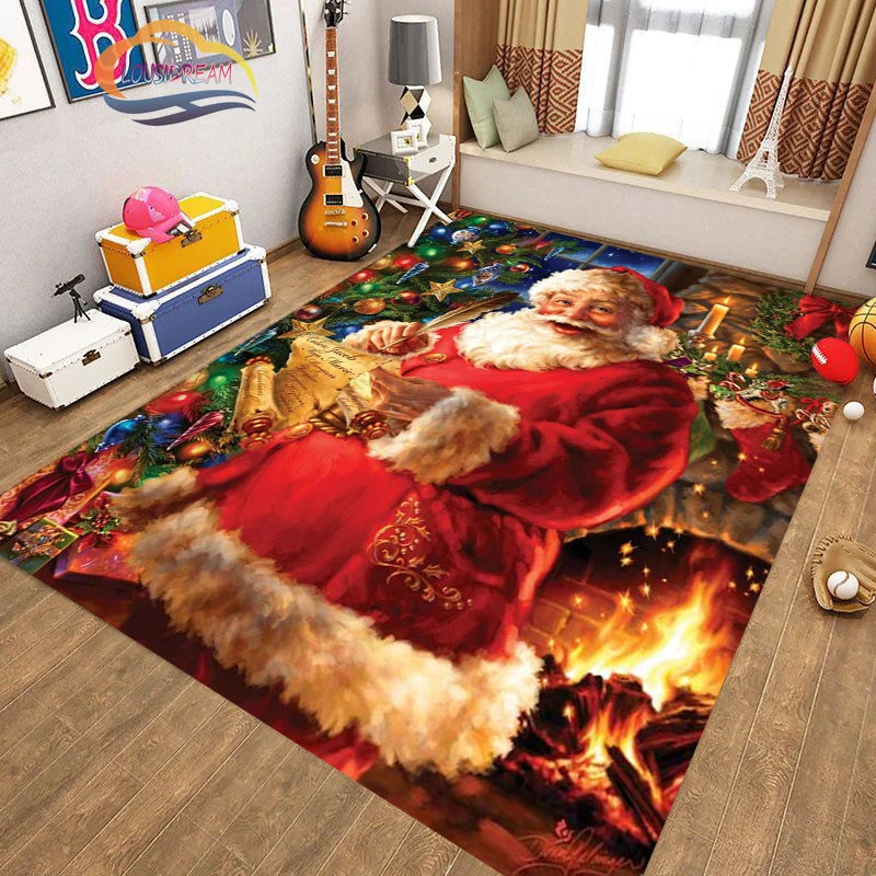 Christmas Bedroom Rug Carpet 44732601303211|44732601467051|44732601532587|44732601565355|44732601598123|44732601630891