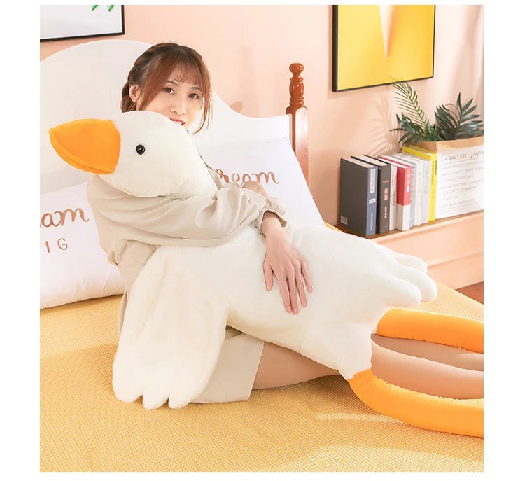 Squishmallow Plush Goose Pillow – Soft Stuffed Animal for Bed & Sofa Squishmallow Plush Goose Pillow – Soft Stuffed Animal for Bed & Sofa