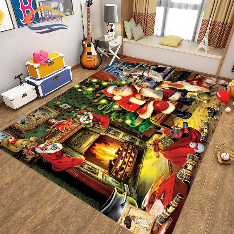 Christmas Bedroom Rug Carpet 44732601499819|44732601663659|44732601696427|44732601729195|44732601761963|44732601794731