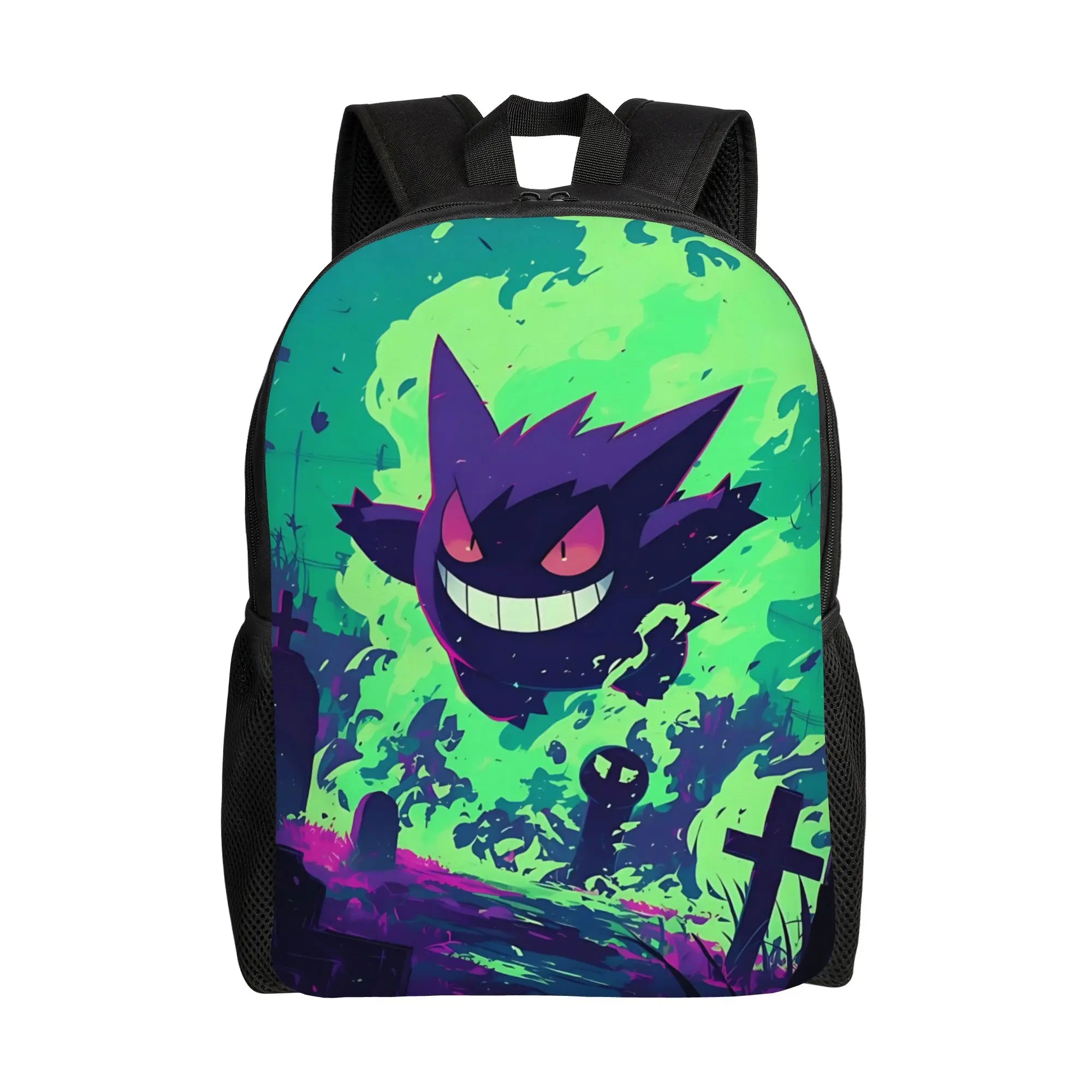 Pokemon Gengar Backpack – Halloween School Daypack Pokemon Gengar Backpack – Halloween School Daypack