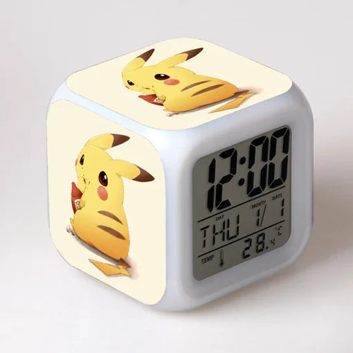 Pokemon Pikachu LED Alarms Clock Pokemon Pikachu LED Alarms Clock - Furvenzy