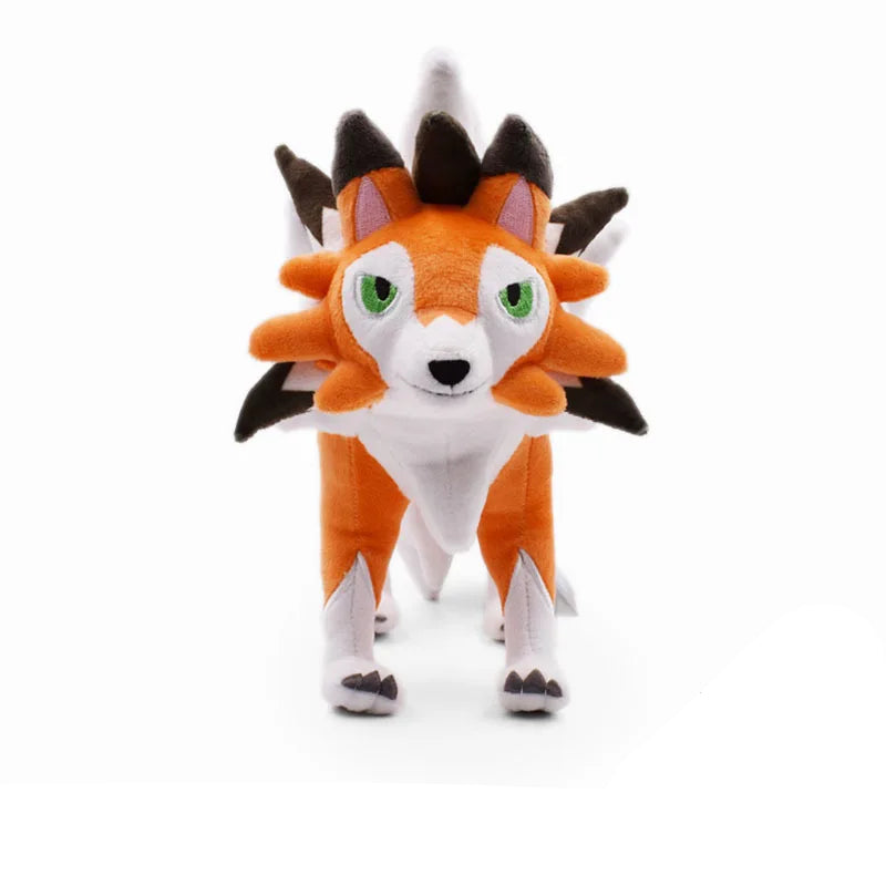 Pokemon Lycanroc Plush – Shiny Midnight & Midday Wolf Stuffed Toy Pokemon Lycanroc Plush – Shiny Midnight & Midday Wolf Stuffed Toy