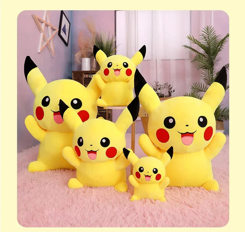 Pokemon Pikachu Plush Toy – Kawaii Soft Stuffed Animal Cushion Pokemon Pikachu Plush Toy – Kawaii Soft Stuffed Animal Cushion