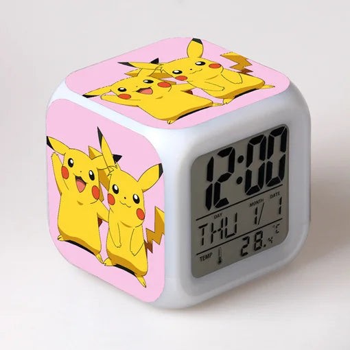 Pokemon Pikachu LED Alarms Clock Pokemon Pikachu LED Alarms Clock Furvenzy Style 16