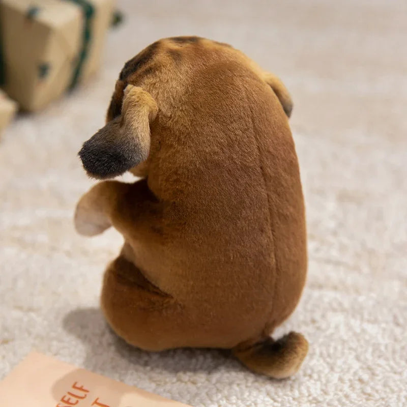 Realistic Poodle & Pug Puppy Plush Stuffed Toy Realistic Poodle & Pug Puppy Plush Stuffed Toy