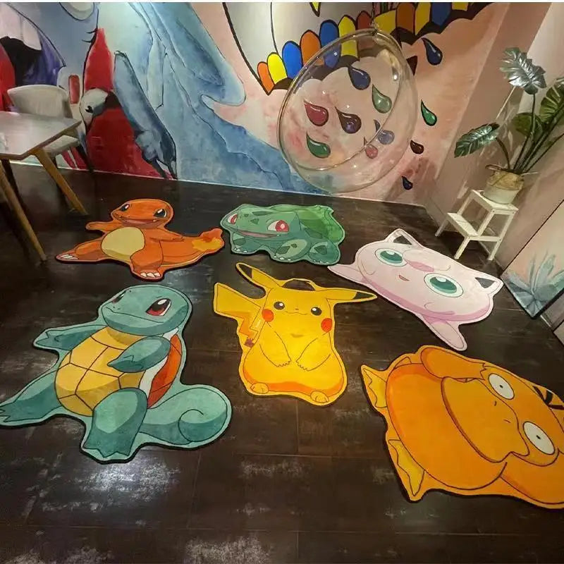 Pokemon Pikachu 3D Rug Carpet Pokemon Pikachu 3D Rug Carpet Furvenzy