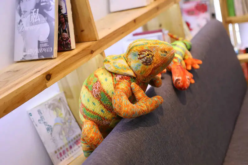 Realistic Lizard & Chameleon Plush Toy Realistic Lizard & Chameleon Plush Toy Furvenzy