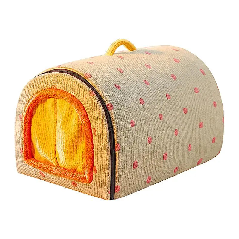 Enclosed Dog Cat Bed House Enclosed Dog Cat Bed House Furvenzy S - 40x35x33cm - 7 Kg Pet
