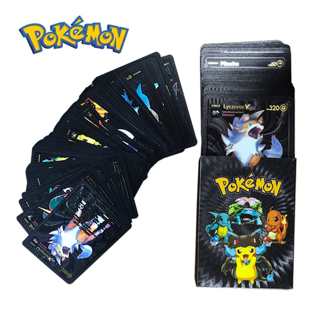 Pokemon Vmax GX Energy Rare Collection Cards Pokemon Vmax GX Energy Rare Collection Cards Furvenzy English - Black