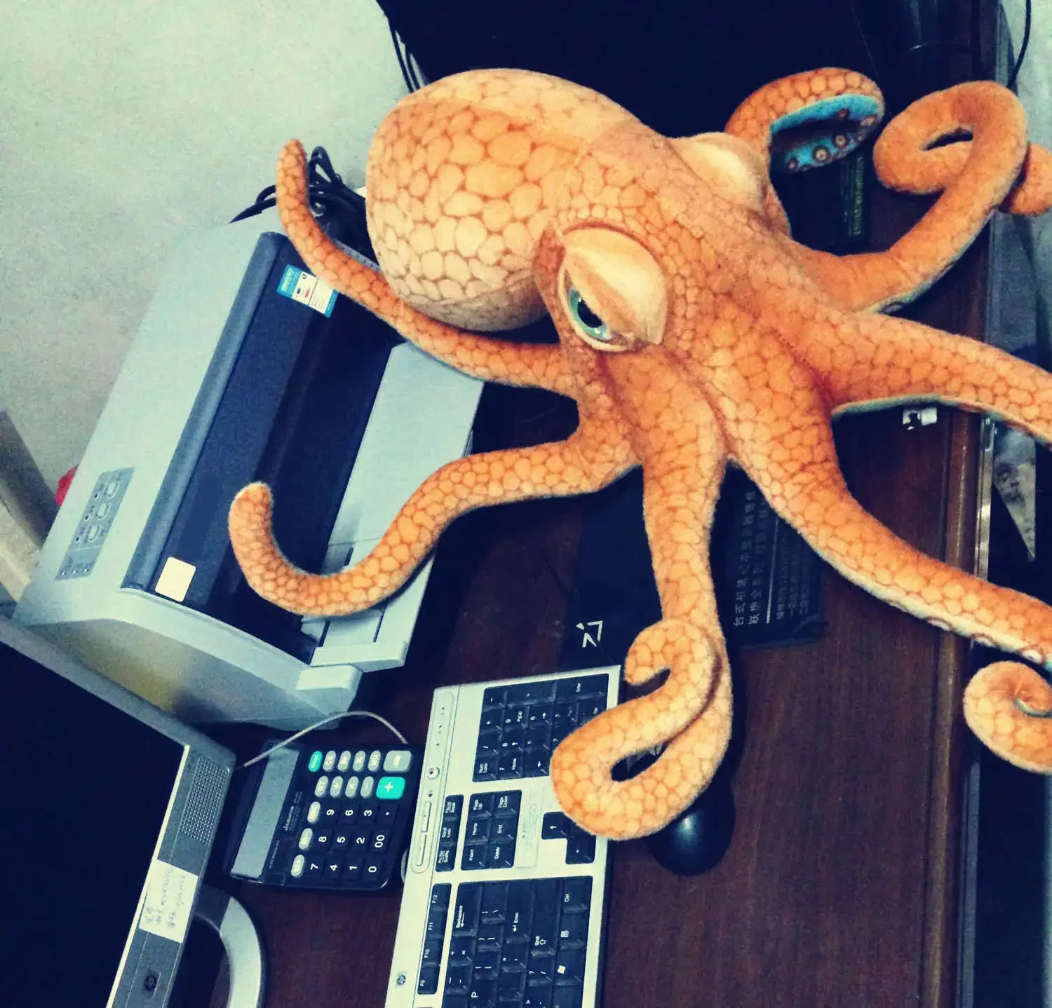 Realistic Octopus Stuffed Toy Realistic Octopus Stuffed Toy Furvenzy