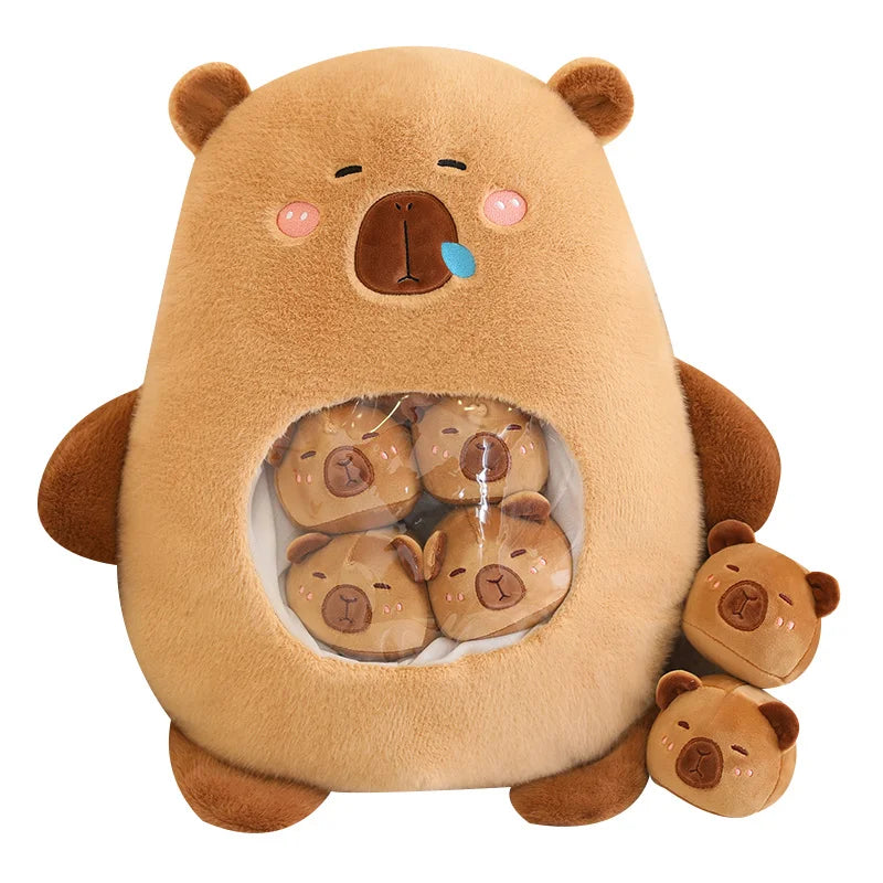 Capybara Plushies - 6 Pack Mini Dolls Plush Capybara Plushies - 6 Pack Mini Dolls Plush