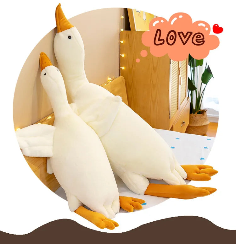 Squishmallow Plush Goose Pillow – Soft Stuffed Animal for Bed & Sofa Squishmallow Plush Goose Pillow – Soft Stuffed Animal for Bed & Sofa
