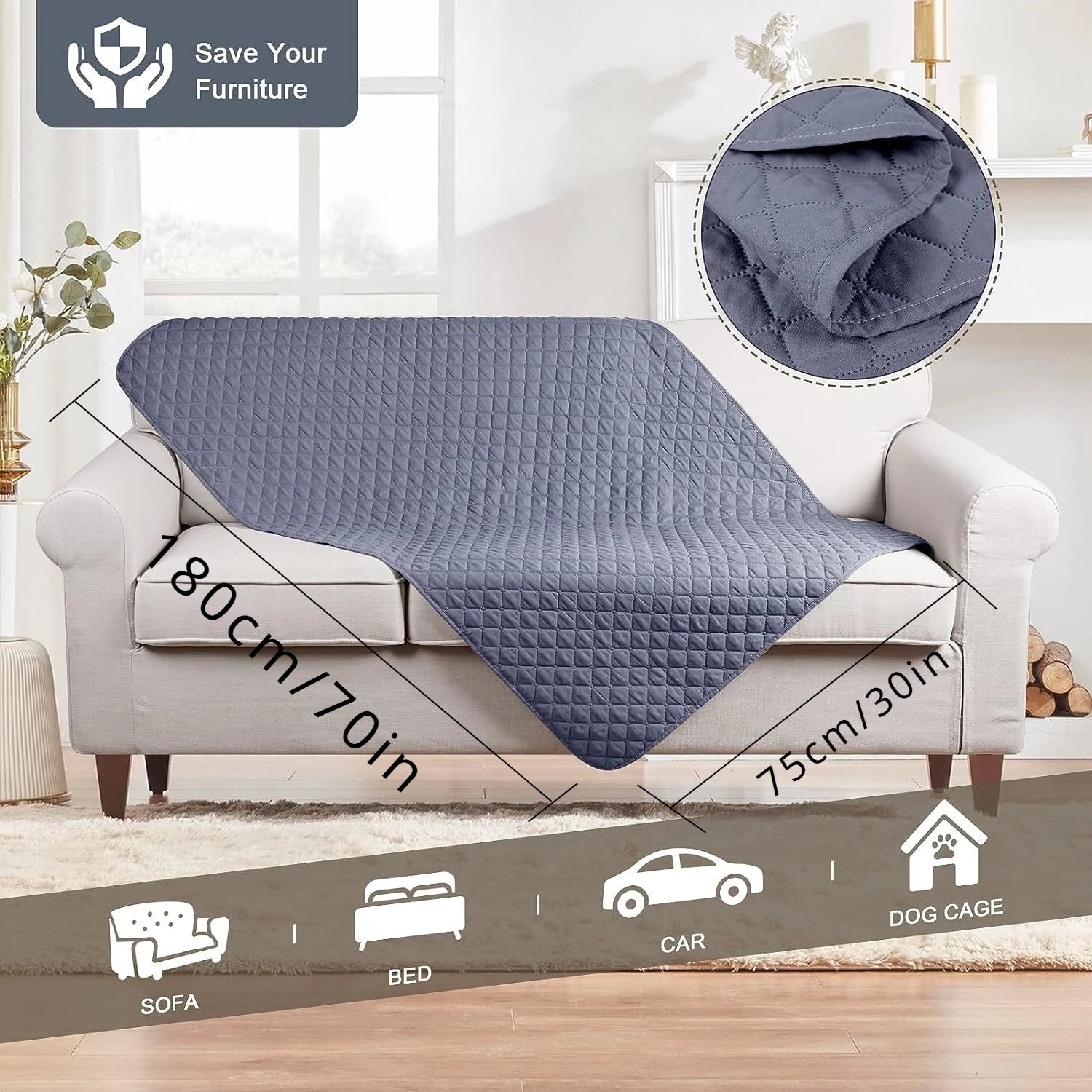 Pet Sofa Protective Mat Bed Sheet Cover Pet Sofa Protective Mat Bed Sheet Cover Furvenzy