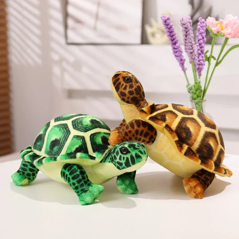 Realistic Tortoise Turtle Stuffed Toy Realistic Tortoise Turtle Stuffed Toy Furvenzy