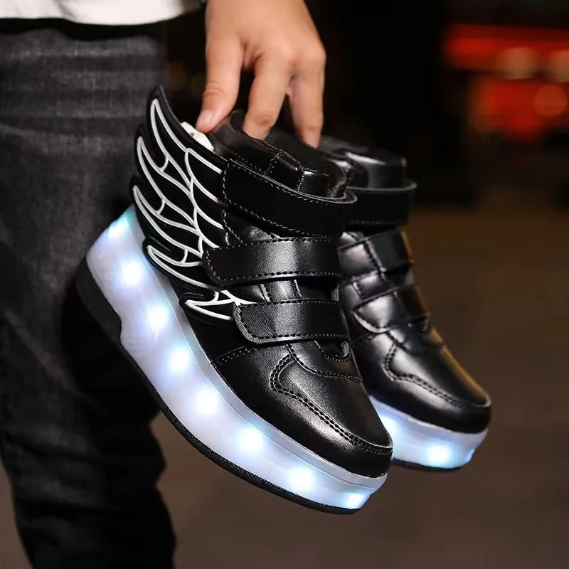 Children Roller Skates LED Sneakers Children Roller Skates LED Sneakers Furvenzy