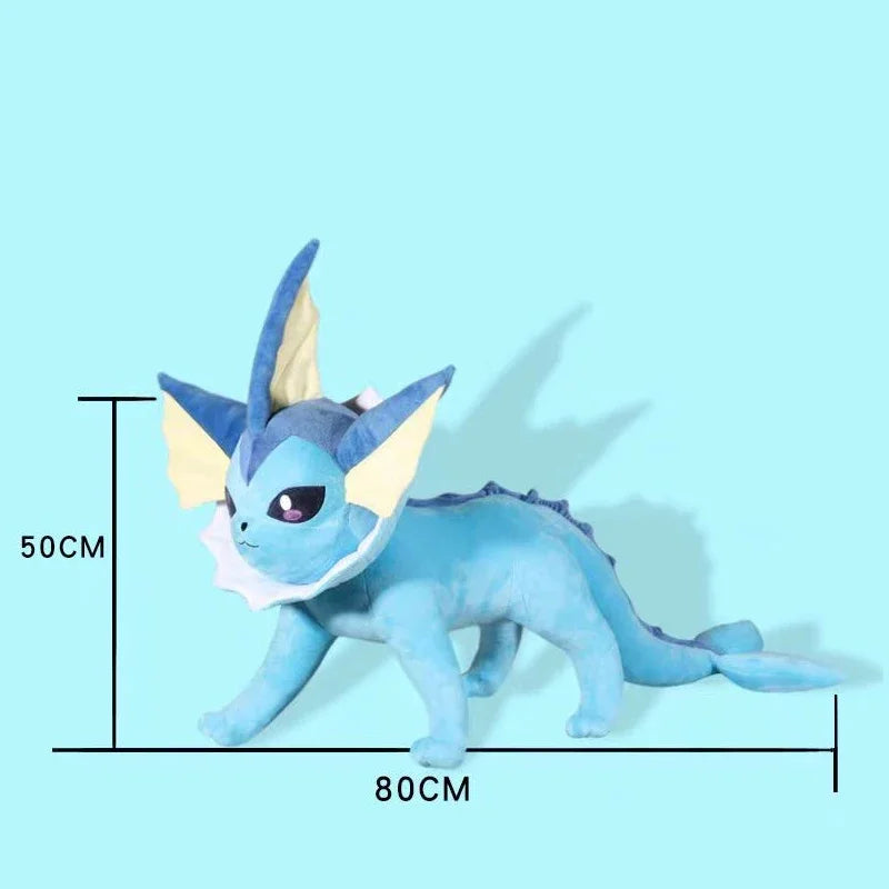 Pokemon Vaporeon Plush Toy – Large Eevee Stuffed Animal Pillow Pokemon Vaporeon Plush Toy – Large Eevee Stuffed Animal Pillow