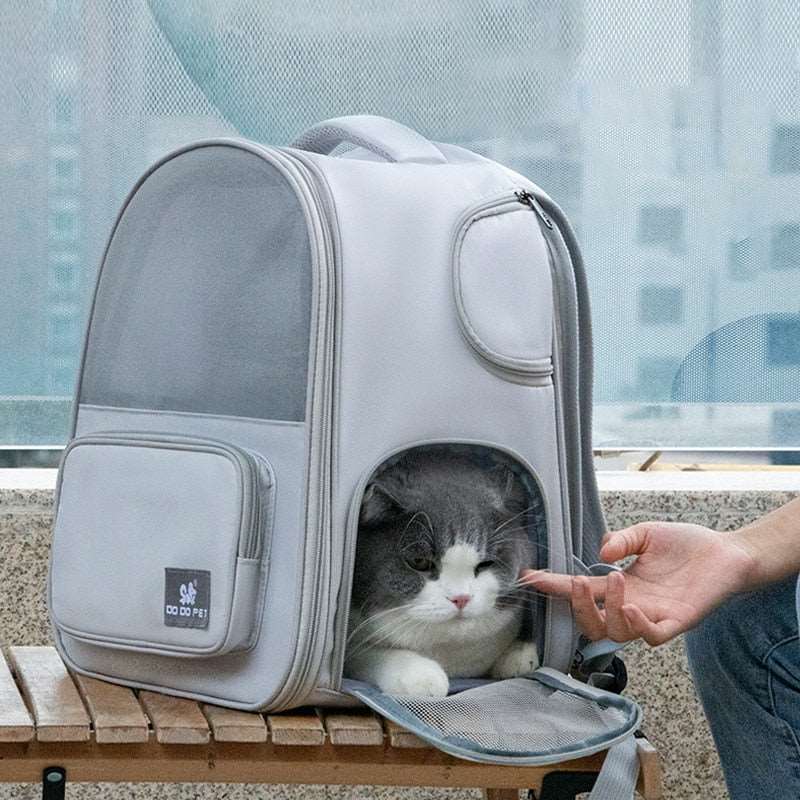 Carrier Mesh Backpack Bag for Small Dog & Cats Carrier Mesh Backpack Bag for Small Dog & Cats Furvenzy