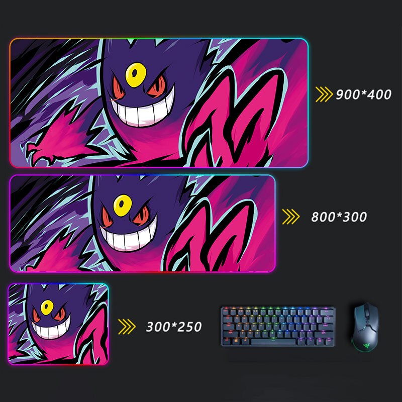 Pokemon Pikachu LED Mousepad Pokemon Pikachu LED Mousepad Furvenzy 21 350x250x30mm