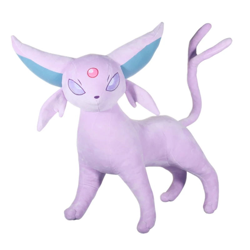 Pokemon Umbreon Espeon Glacia Plush Toy Pokemon Umbreon Espeon Glacia Plush Toy Furvenzy Espeon 60cm