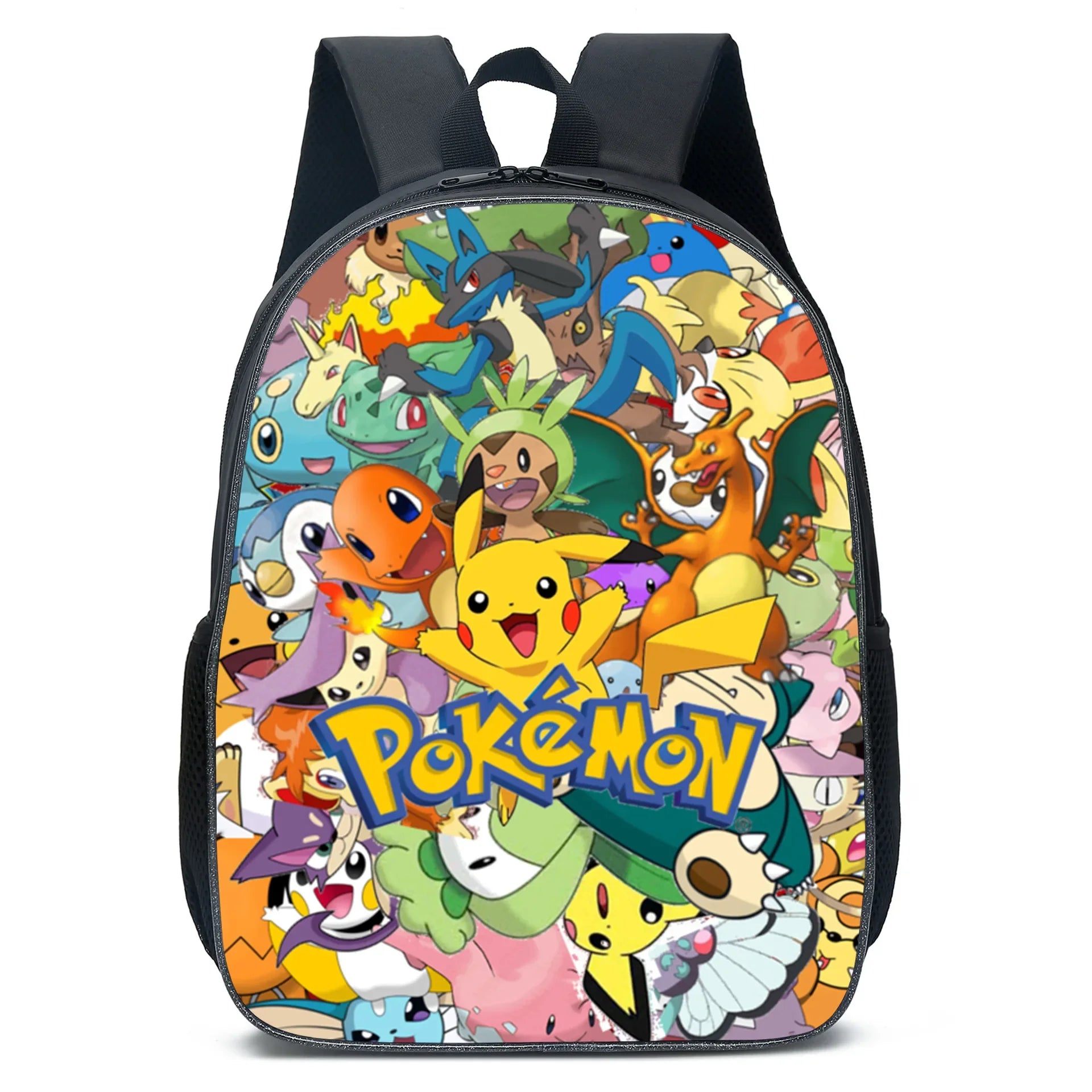 Pokémon Pikachu Backpack School Bag Pokémon Pikachu Backpack School Bag Furvenzy 1PC-A